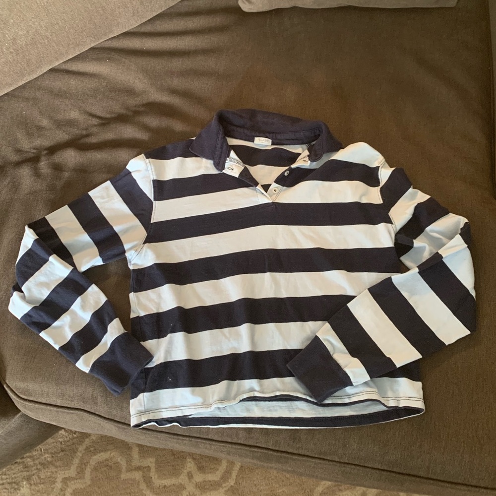 Brandy Melville cropped polo